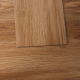 Peel and Stick Floor Tiles, Self Adhesive Vinyl Flooring Plank,6x16.5inch 24pack 16.44 Sq.Ft, Waterproof DIY Deep Wood Grain Planks Easy to Install for Kitchen, Living Room, Brown