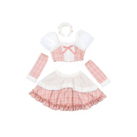 Clearstone Women's Lyrical Palette Cosplay Christmas Twinkle Santa Pink