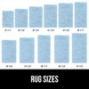 GORILLA GRIP GORILLA GRIP Bath Rug Mat 60x24, Thick Soft