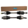 TRQ Front CV Axle Shaft Assembly Set Compatible with 2005-2006