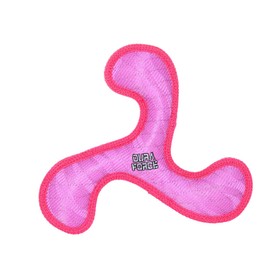 DuraForce Tiger Boomerang Dog Toy, Pink