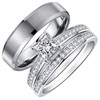 Wedding Bands for Couples Promise Rings for Him and Her