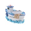 Sailboat Tea Light Holder Home Décor - Light Blue