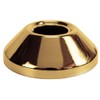 Gold Finished Steel Pipe Cover Collar Cone 3/4" (25mm) 25mm