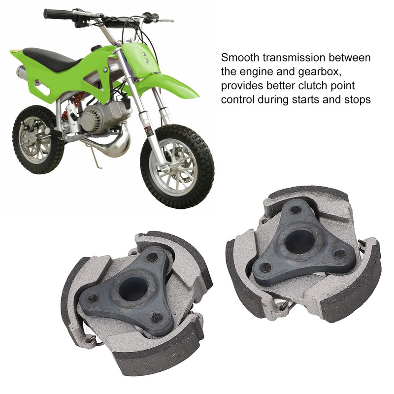 2 Pcs 3 Shoes Centrifugal Clutch Plate Improved Handling Metal