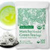 Organic Matcha Blended Japanese Green Tea Bags - 100 Count