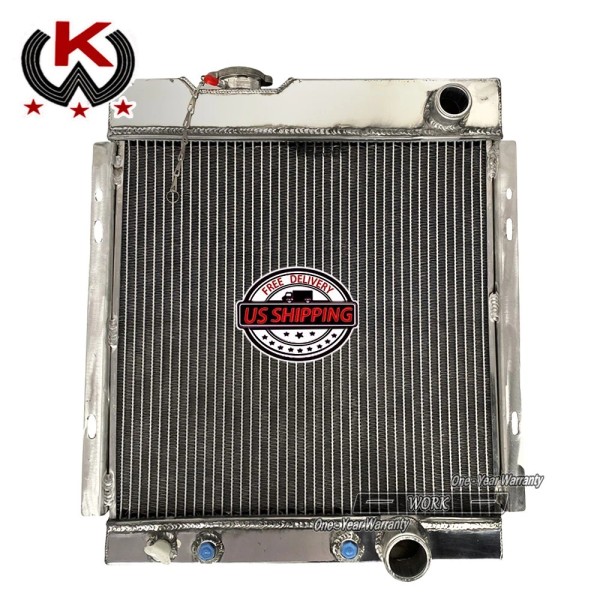 Work Aluminum Radiator for 1964-1966 1965 Ford Mustang Falcon/Mercury Comet