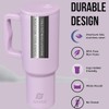 Saransh 40 oz Tumbler with Handle and Straw: Premium Insulation,