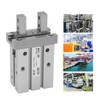 Air Pneumatic Parallel Gripper SMC Type Small Finger Cylinder Inlet
