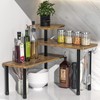 JayRex Countertop Organizer Organization, 3 Tier Moveable Corner Shelf Organizer