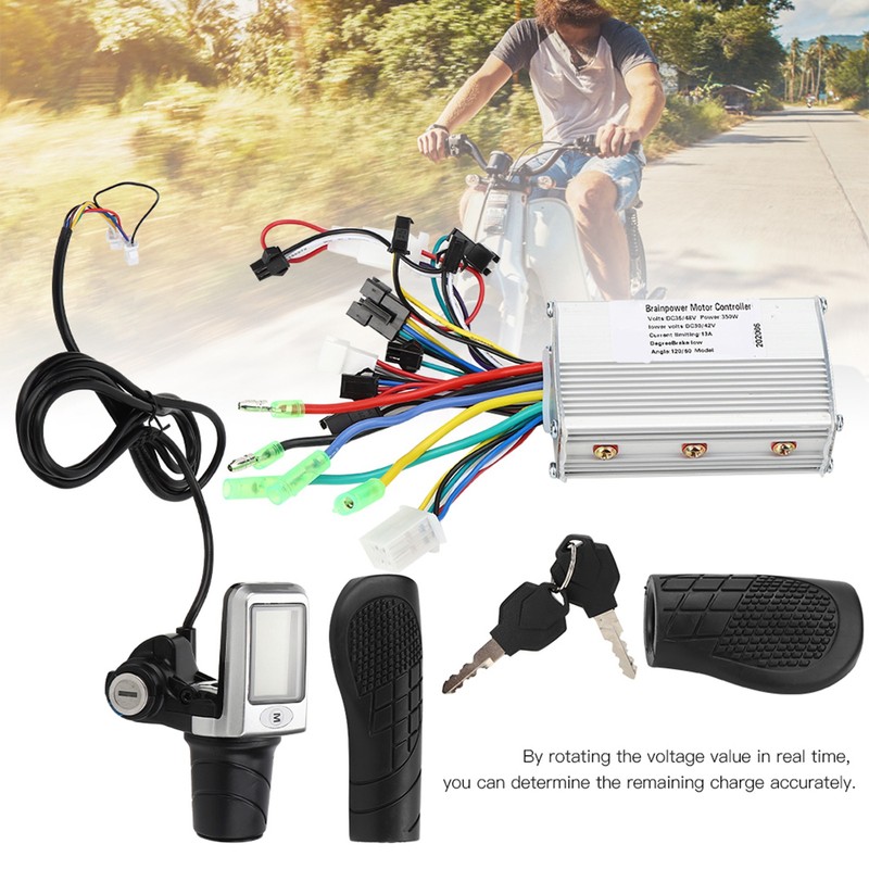 2 in 1 Electric Bicycle Electric Scooter Controller LCD Split