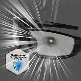 Birdz Eyewear Swoop Anti-Fog Padded Motorcycle Sunglasses Riding Glasses 2 Pairs Black Frame with Clear & Smoke Lenses for Day & Night ANSI Z87 .1