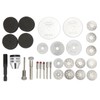 60Pcs Cutting Disc Wheel Cutter Rotary Tool Circular Saw Blade