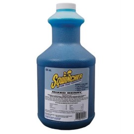 Sqwincher 64 Oz Liquid Concentrate Mixed Berry Electrolyte Drink. (4 Each)