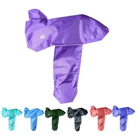 Majestic Ally 1000D Waterproof Reflective Western Saddle Cover - Elastic Straps to Securely Attach Each Corners and Fenders - Fits Most Full-Size Western Saddle - 4 Colors Available (Purple)