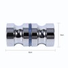Bathroom Shower Door Handle, Aluminium Alloy Single Glass Door Knob,