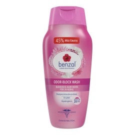 Benzal Odor Block Wash Shampoo Íntimo Diario 240ml – Protección Avanzada y Frescura Total 