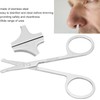 ZJchao Tijeras para Nariz, Barba y Bigote - Tijeras para