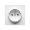 Appareillage en saillie prise 2P+T 16 ampères Blok DEBFLEX White