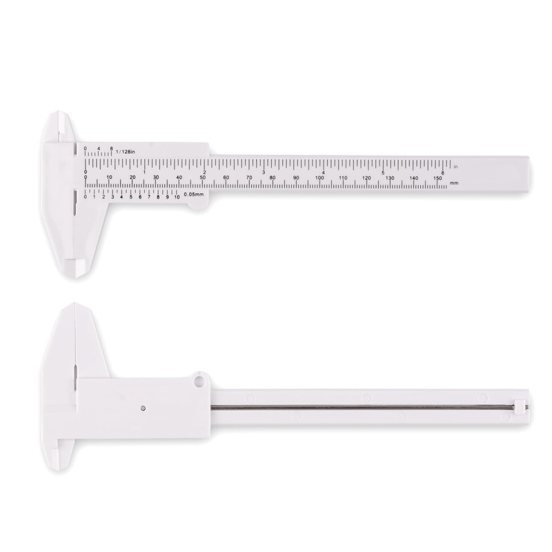 Ultrassist Plastic Vernier Caliper (2pcs), 150 mm Mini Plastic Caliper