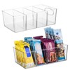 Hanakaze Refrigerator Storage Case with Dividers (Set of 2) Kitchen