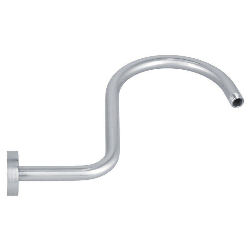 Shower Arm S Shape Gooseneck Stainless Steel Shower Head Extension