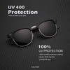 Unisex Polarized Retro Classic Trendy Stylish Sunglasses for Men Women