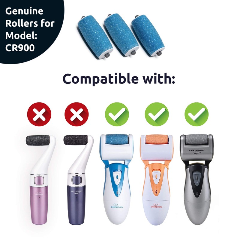 Own Harmony Extra Coarse 3 Refill Rollers Best Fit for