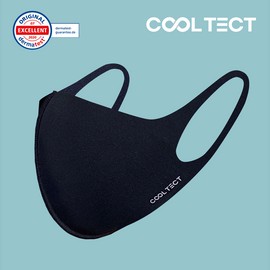 Cool Tect Cool Sensitivity Silver Nano Antibacterial Washable Celebrity Mask Black 1 piece / 쿨텍트 냉감 은나노 항균 빨아 쓰는 연예인 마스크 블랙 1매
