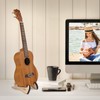 MUSO Mini Violin Ukulele Stand, Premium Solid Wood, Table Desk