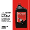 Ingersoll Rand 38436721 OEM All Season Select Synthetic Lubricant, 1L