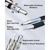 Four Candies 27PCS Art Mechanical Pencil Set with Case, 4PCS