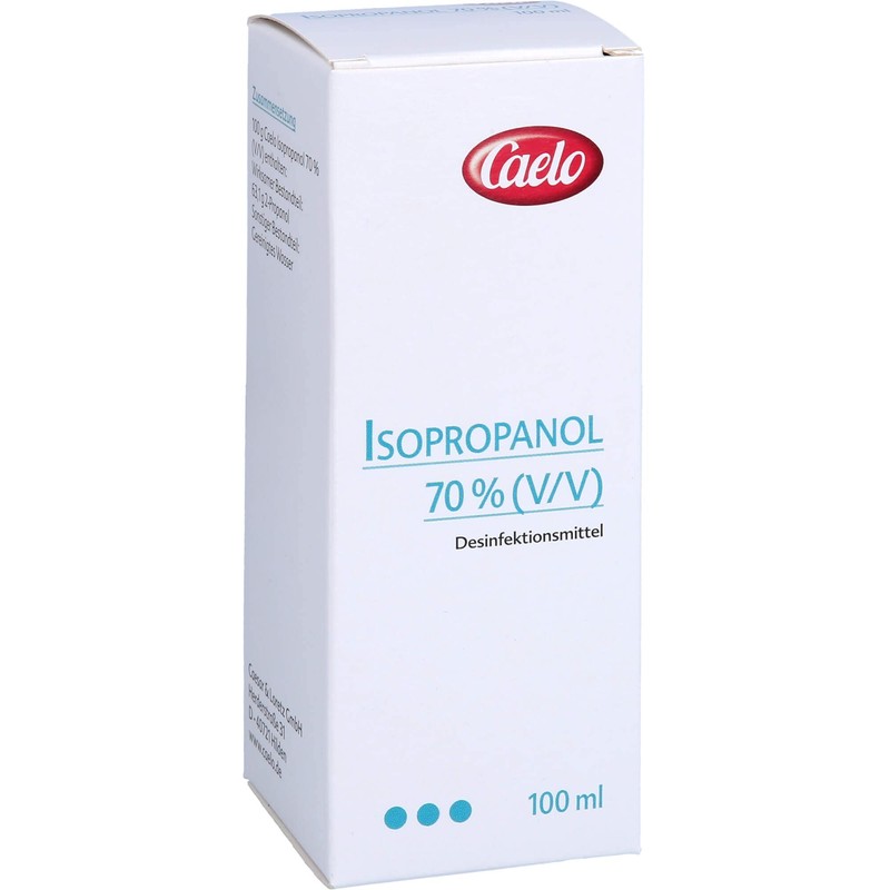 ISOPROPANOL 70% Caelo HV Pack Standard Approval 100 ml