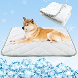 ZINGTERRA Dog Cooling Mat, Cat Self Cool Ice Pads,Lightweight Pet Pad Blanket Bed Cover,Puppies Summer Cool Tech Fabric,Washable Dog Sleeping Mat for Home & Outdoor,Keep Cooling for Pets