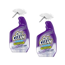 Kaboom OxiClean plus Bleach, No Drip Foam, Mold & Mildew Bathroom Stain Remover 30 fl oz. 2 Pack