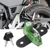Motorcycle Modification Aluminum Alloy Helmet Lock Mount Hook Fit for