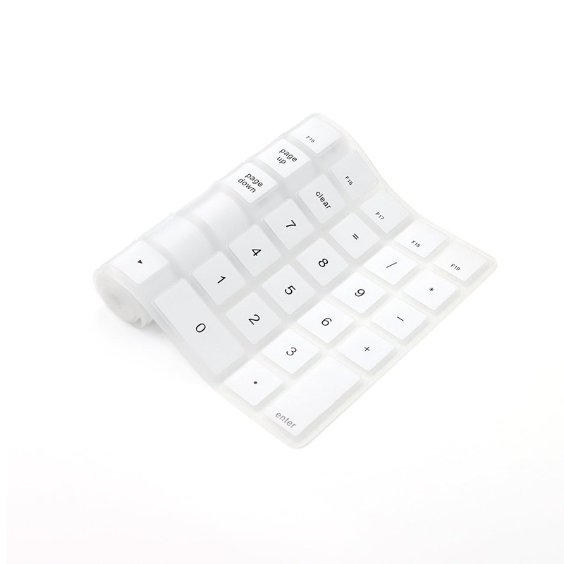 Boaulee Ultra Thin Silicone A1843 Keyboard Cover Skin for iMac