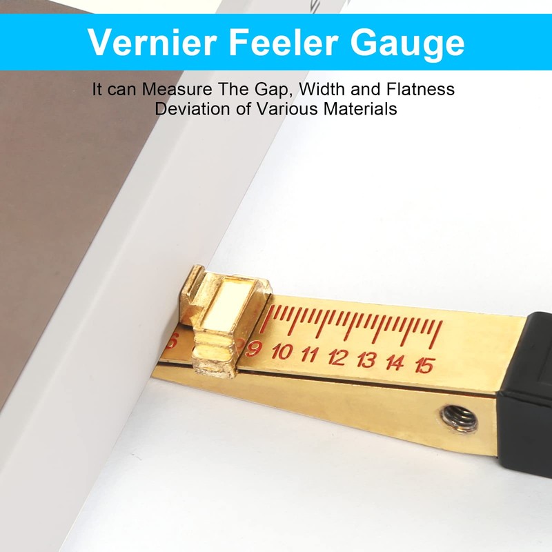 Door Gap Measuring Tool, 1-15mm Fire Door Gap Gauge Checker