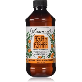 Pharmark Agua De Azahar 8 Oz. Naranja Flower-blossom 4-pack De Agua P
