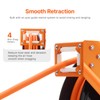 VEVOR Retractable Air Hose Reel, 3/8IN x 50FT Rubber Air
