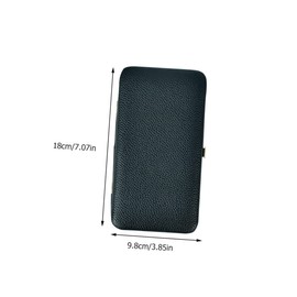 FOMIYES Elegant Tweezers Storage Bag Material Easy to Open Essential for Travel Beauty Kit