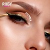 Ruby Kisses Pencil Eyeliner, Retractable Eyeliner, Waterproof, Smudge-Proof Eye Makeup,