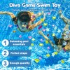 Vicloon 45pcs Swimming Pool toys Diving Toys, Colorful Acrylic Gemstones