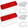 LIANGREN 2x Red LED Tailight & Tail Backup Lights Fit