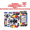Losi CUSTOMWORKS ELDORA   SPRINT CAR 9130 armour redski  THEME WRAP KIT