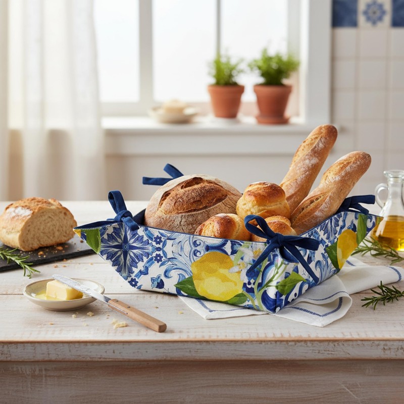 Cotton Bread Basket for Table Bread - Baskets with Different