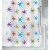 Spirella Splash Multicolor Shower Curtain, Multicolour, 180 cm x 200