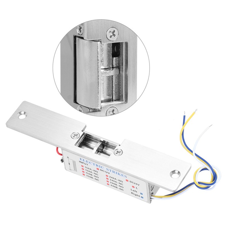 DC 12V Nc NO Type Electric Cathode Lock Door Access