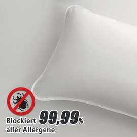Mite Cover Pillow 40 x 80 cm Set of 2, Allergy Sufferers Pillow Case, Pillow Cover Against Dust Mites, Allergy Bed Linen Set, Anti Mite, 40 x 80 cm Pillow