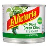 La Victoria Fire Roasted Diced Green Chiles Mild, 4 Ounce